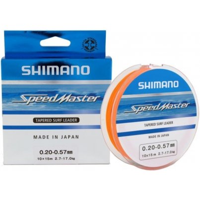 Shimano Speedmaster Surf Taper ld Orange 10x15m 0,26-0,57mm