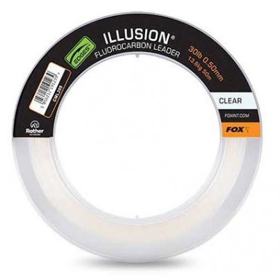 Fox Fluorocarbon Edges Illusion Leader Naturals Clear 0,60mm 50m