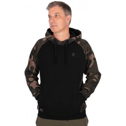 Fox Mikina Black/Camo Pullover Premium 310 Hoodie vel. XXL