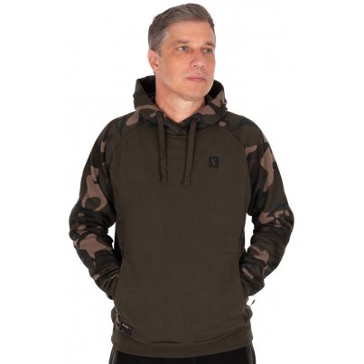 Fox Mikina Khaki/Camo Pullover Premium 310 Hoodie vel. M