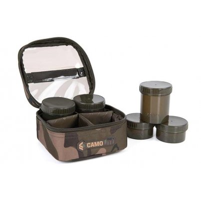 Fox Pouzdro Camolite 6 Pot Hookbait Case