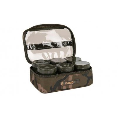 Fox Pouzdro Camolite 8 Pot Hookbait Case