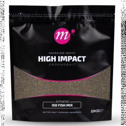 Mainline High Impact Groundbait Active ISO Fish Mix 2kg