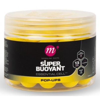 Mainline Super Buoyant Pop Ups Essential Cell 13mm Yellow