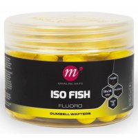 Mainline Dumbell Fluoro Wafters ISO Fish 12x15mm Yellow 